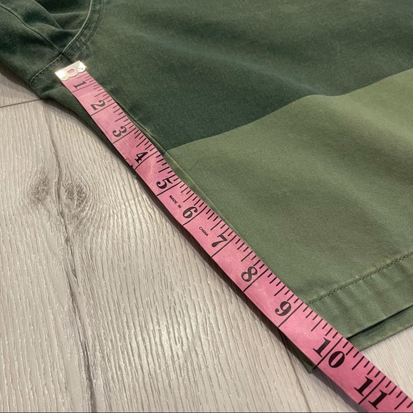 VOLCOM Men’s Monty Block Green Stripe Shorts Size 38 - Picture 4 of 7